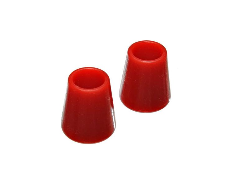 Honda Prelude Bump Stop Set - Rear - Energy Suspension - Hyper-Flex Performance - Red - `92-`01